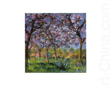 Printemps a Giverny, Claude Monet